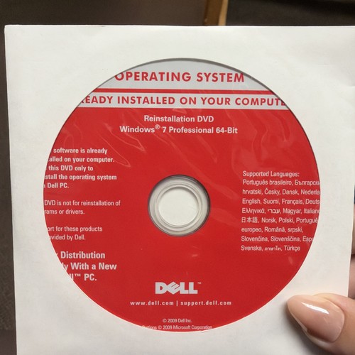 Dvd reinstallazione dell - dvd,