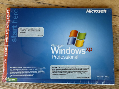 Microsoft windows - microsoft, xp